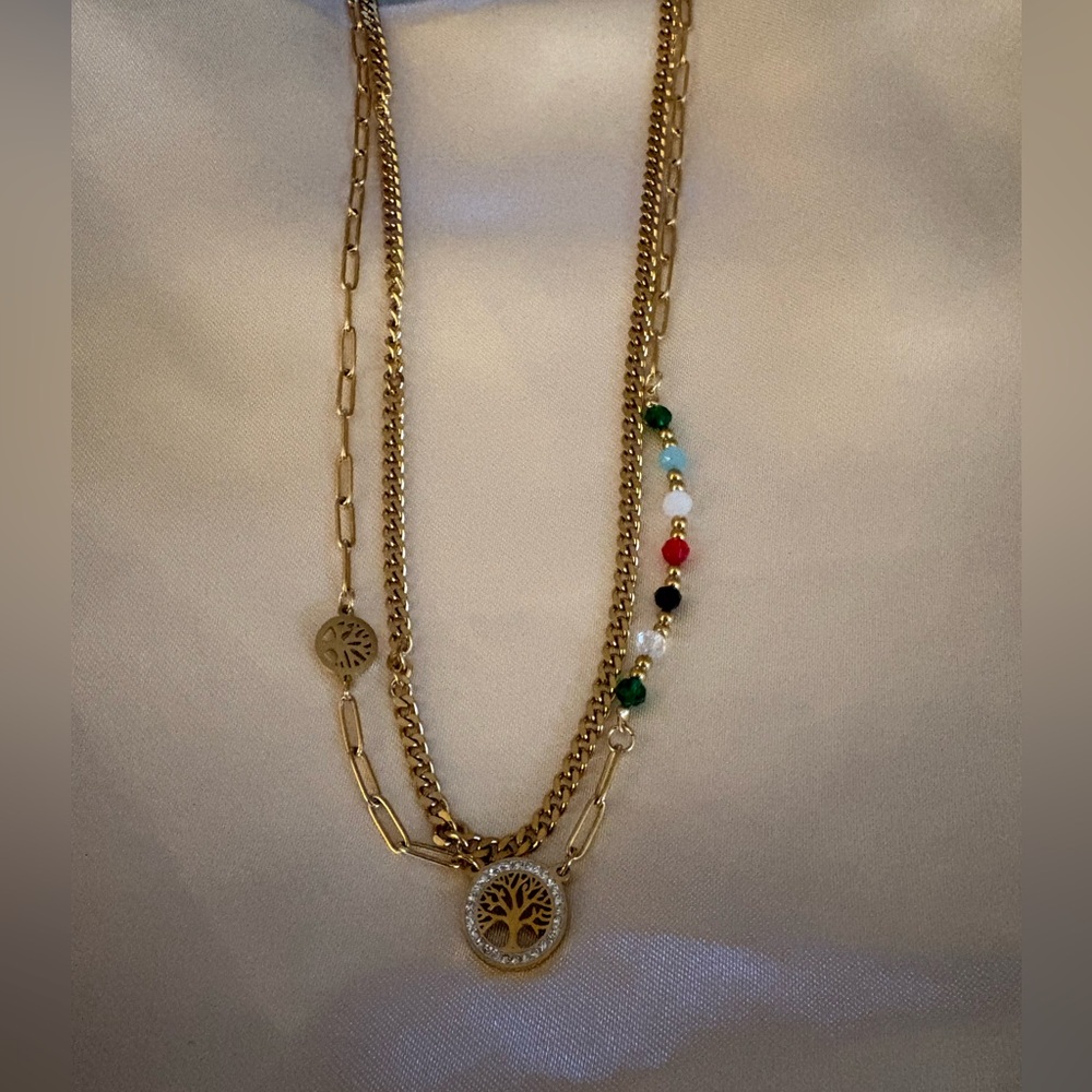 💛Tree of Life Double Layered Necklace💛